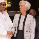 Nigeria President Buhari and Chritine Lagarde, IMF Chief